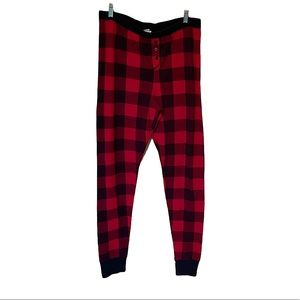 Women’s Old Navy Buffalo Check Pattern Thermal Pajama Pants Size XL Tall